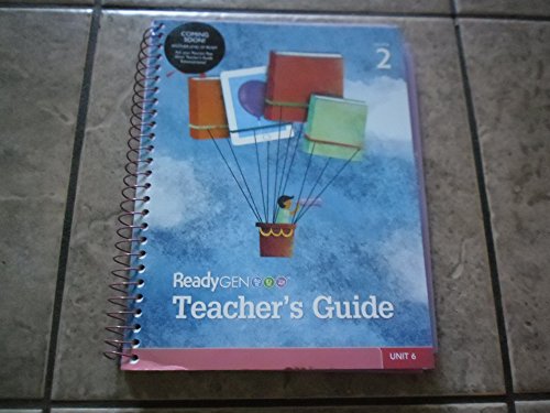 Imagen de archivo de ReadyGEN: Grade 2, Unit 6, Teacher's Guide a la venta por HPB-Red