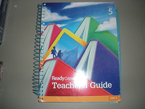 Stock image for ReadyGEN Teacher's Guide Grade 5 Unit 4 for sale by HPB-Red