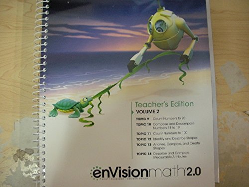 Stock image for enVisionmath 2.0 Teacher's Edition Grade K Volume 2 Common Core for sale by Your Online Bookstore