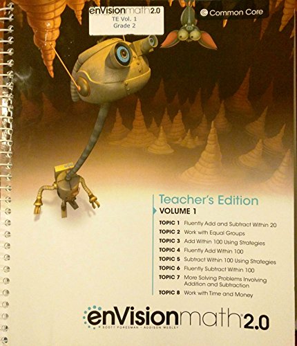 Stock image for enVisionmath2.0 - 2016 Common Core Teacher Edition Volume 1 Grade 2 for sale by Alliance Book Services