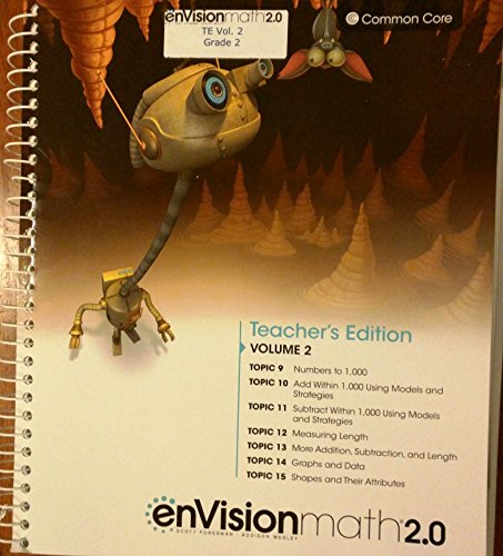 Stock image for enVisionmath2.0 - 2016 Common Core Teacher Edition Volume 2 Grade 2 for sale by SecondSale