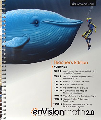 9780328827886: enVisionmath2.0 - 2016 Common Core Teacher's Edition Volume 2 Grade 5