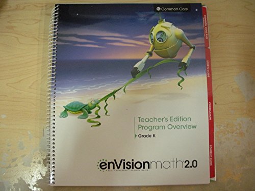 9780328827909: EnVisionmath 2.0 Teacher's Edition Program Overvie