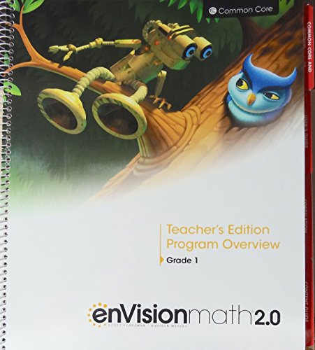 Imagen de archivo de enVisionmath2.0 - 2016 Common Core Teacher's Edition Program Overview Grade 1 a la venta por Nationwide_Text