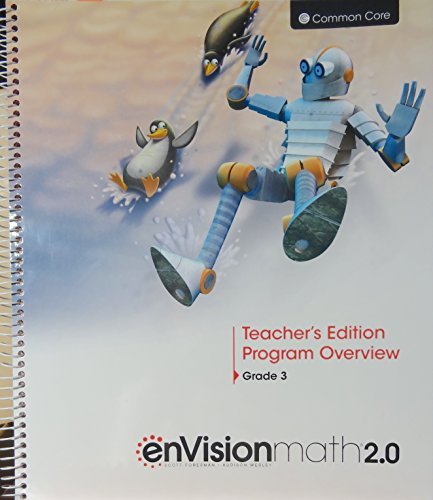 Imagen de archivo de enVisionmath2.0 - 2016 Common Core Teachers Edition Program Overview Grade 3 a la venta por Red's Corner LLC