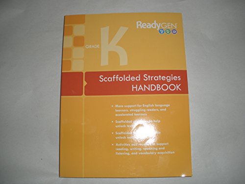 Imagen de archivo de ReadyGen Grade K Scaffolded Strategies Handbook a la venta por Better World Books