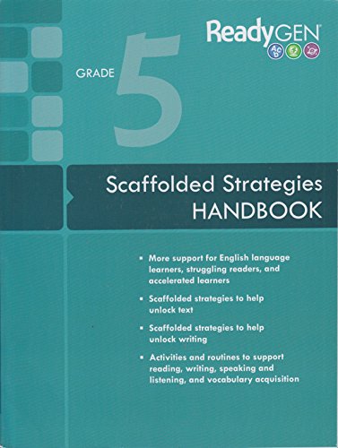 Imagen de archivo de ReadyGen Scaffolded Strategies Handbook - Grade 5 a la venta por BooksRun
