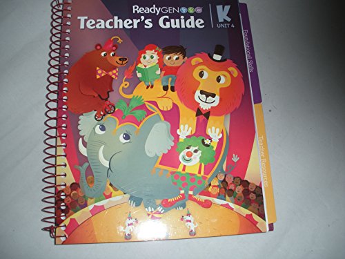 Imagen de archivo de ReadyGEN Teacher's Guide Unit 4 Grade K a la venta por Walker Bookstore (Mark My Words LLC)