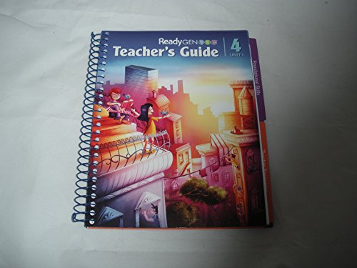 Stock image for ReadyGEN Teacher's Guide Unit 1 Grade 4 for sale by SecondSale