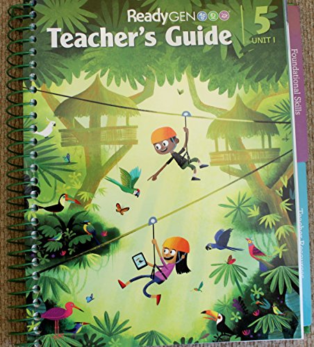 Imagen de archivo de ReadyGEN Teacher's Guide Unit 1 Grade 5 a la venta por Your Online Bookstore