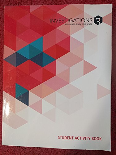 Imagen de archivo de Investigations 2017 Student Activity Book Grade 2 a la venta por Jenson Books Inc