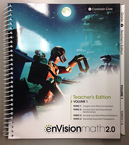 Stock image for enVision math 2.0 - Grade 7 - Teacher's Edition - Volume One for sale by Books Unplugged