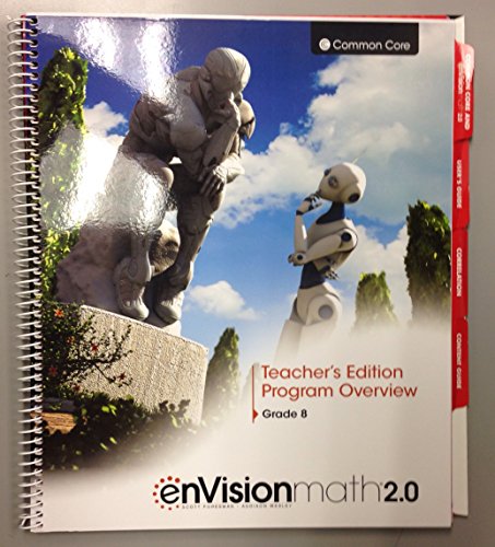 Stock image for enVision math 2.0 - Grade 8 - Teacher's Edition Program Overview for sale by Nationwide_Text
