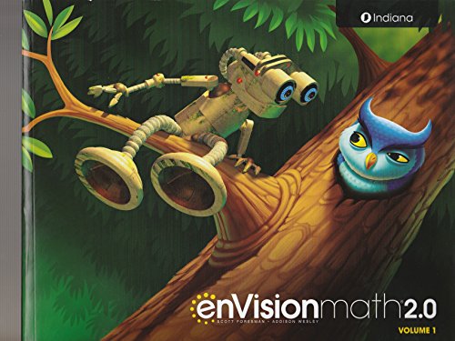Stock image for enVision Math 2.0, Gr. 1, Vol. 1, Topics 1-7, Indiana for sale by Better World Books