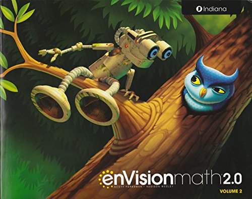 Stock image for enVision Math 2.0, Gr. 1, Vol. 2, Topics 8-15, Indiana for sale by HPB-Red