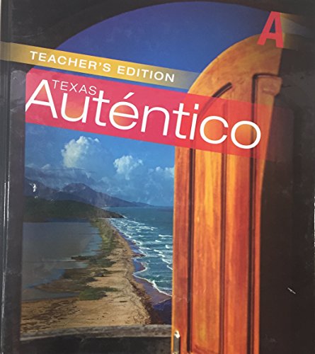 Stock image for Autentico A - Texas Teacher's Edition for sale by HPB-Red