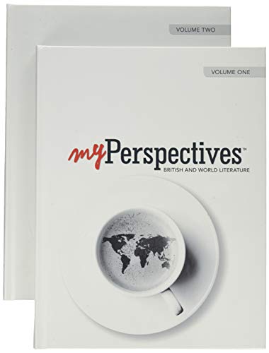 Stock image for MYPERSPECTIVES ENGLISH LANGUAGE ARTS 2017 STUDENT EDITION VOLUMES 1 and 2 HARDCOVER GRADE 12 for sale by Better World Books