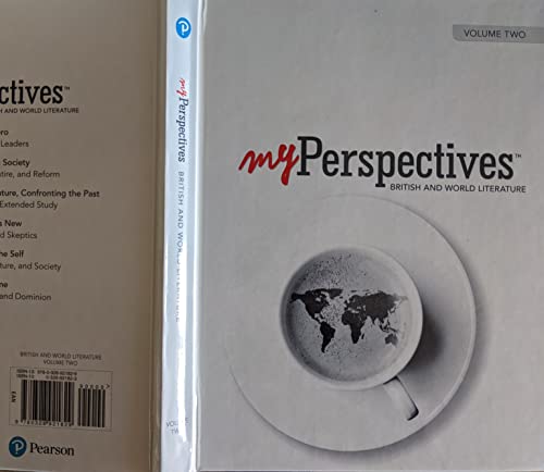 Beispielbild fr My Perspectives BRITISH AND WORLD LITERATURE - VOLUME TWO zum Verkauf von Better World Books