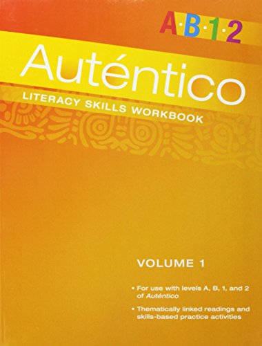 

Autentico 2018 Literacy Skills Workbook Volume 1 Grade 6/12