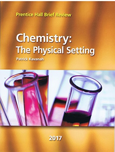 Stock image for BRIEF REVIEW SCIENCE 2017 NEW YORK CHEMISTRY STUDENT EDITION GRADE 9/12 for sale by Better World Books