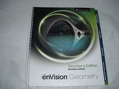 Stock image for enVision Geometry Teacher's Edition Program Overview for sale by HPB-Red