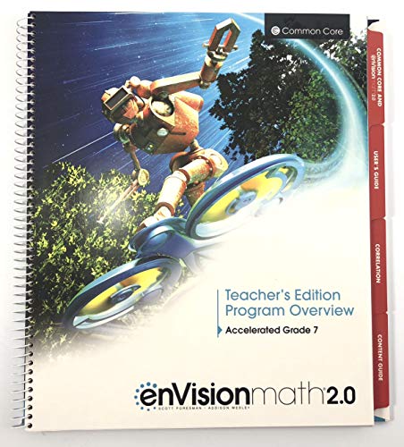 Stock image for Pearson Envision Math 2.0, Teacher's Edition Program Overview, Accelerated Grade 7, 2018, Common Cor ; 9780328950874 ; 0328950874 for sale by APlus Textbooks