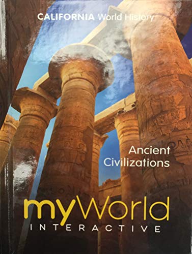 Beispielbild fr california world history, ancient civilization, my world interactive zum Verkauf von BEST_TEXTBOOKS_DEALS