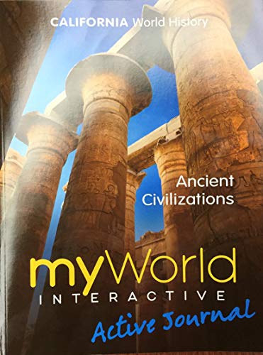 Imagen de archivo de myWorld Interactive Active Journal Ancient Civilizations CA World History a la venta por Better World Books: West