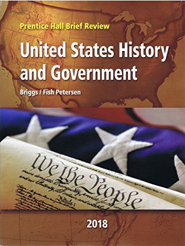 Stock image for Prentice Hall Brief Review United States History and Government for sale by Better World Books