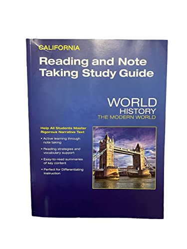 Stock image for WORLD HISTORY THE MODERN WORLD (Reading and Note Taking Study Guide) for sale by ThriftBooks-Dallas