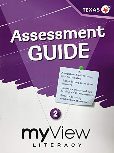 Imagen de archivo de myView Literacy Assessment Guide 2 - Texas Edition a la venta por HPB-Red