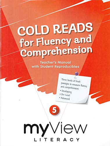 Imagen de archivo de myView Literacy Cold Reads for Fluency and Comprehension (Grade 5) a la venta por Booksaver4world