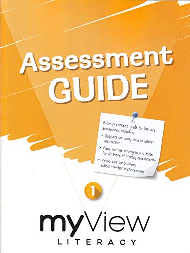 Imagen de archivo de myView Literacy Assessment Guide (Grade 1) a la venta por Booksavers of Virginia