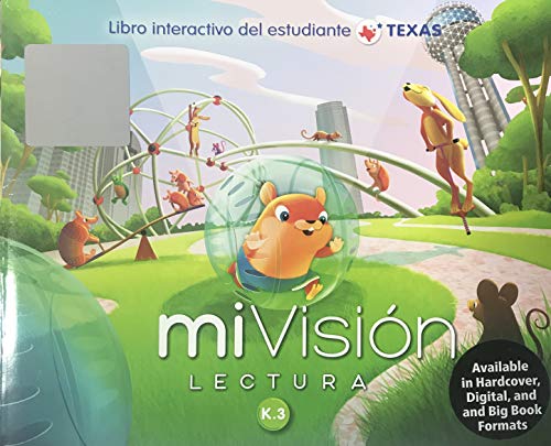 Beispielbild fr miVision Lectura Unidad 3, Libro Interactivo del Estudiante K.3 - Texas Edicion zum Verkauf von HPB-Red