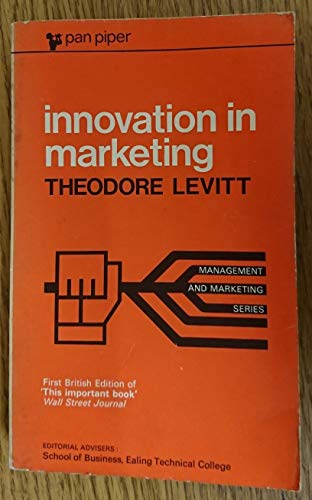 9780330021777: Innovation in Marketing (Management and marketing series)