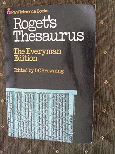 Stock image for Thesaurus of English Words and Phrases (Pan reference books) for sale by AwesomeBooks