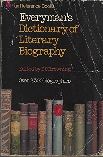 Beispielbild fr Everyman's Dictionary of Literary Biography: English and American (Pan reference books) zum Verkauf von WorldofBooks