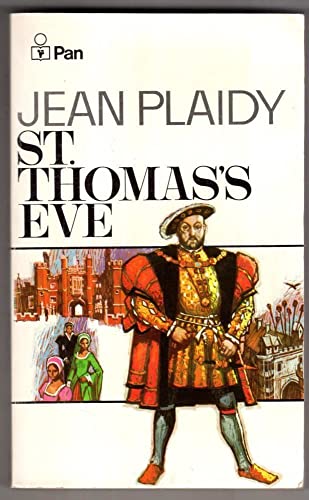 Beispielbild fr ST. THOMAS'S EVE (the Tudor Series - Pan Book #X-539) Story of Sir Thomas More zum Verkauf von Comic World