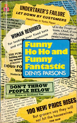 Stock image for Funny Ho Ho and Funny Fantastic for sale by Goldstone Books