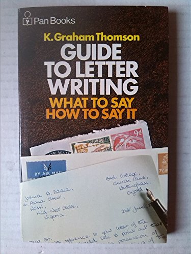 Stock image for Guide to Letter Writing (Piper) for sale by WorldofBooks