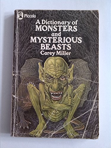 Stock image for A Dictionary of Monsters and Mysterious Beasts for sale by Byrd Books