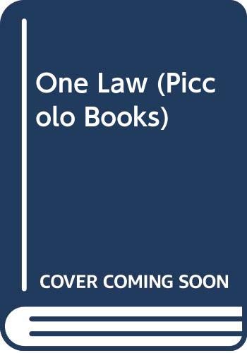 9780330243124: One Law (Piccolo Books)