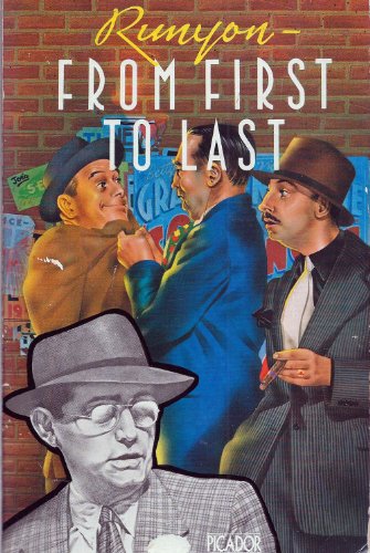 Stock image for Runyon from First to Last (Picador Books) for sale by WorldofBooks