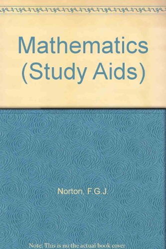 Stock image for Mathematics (Study Aids) for sale by AwesomeBooks