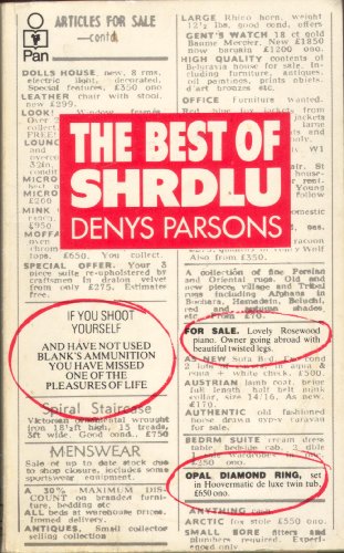 Imagen de archivo de The Best of Shrdlu a la venta por J J Basset Books, bassettbooks, bookfarm.co.uk
