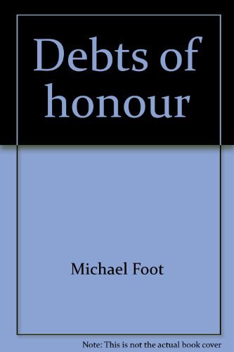 Imagen de archivo de Debts of Honour (Picador Books) a la venta por WorldofBooks