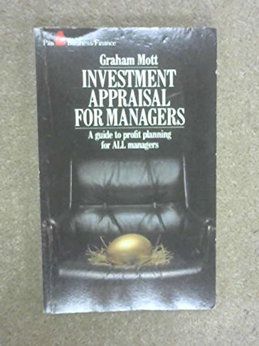 Stock image for Investment Appraisal for Managers for sale by WorldofBooks