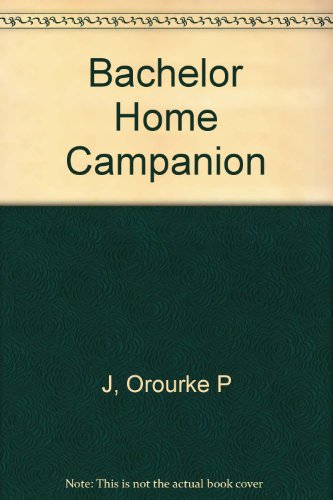 9780330274180: The Bachelor Home Companion - A Practical Guide To Keeping House Like A Pig