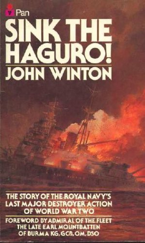 9780330281393: Sink the "Haguro"!: Last Destroyer Action of the Second World War