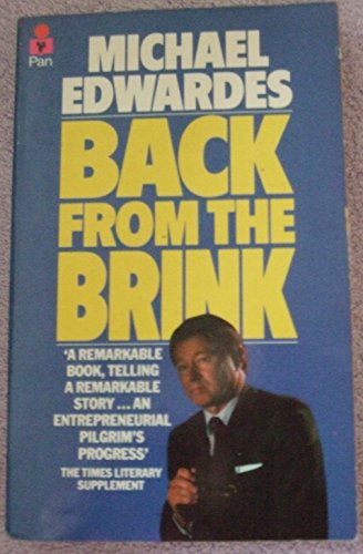 Imagen de archivo de Back from the Brink a la venta por WorldofBooks